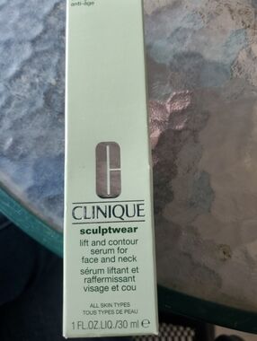 CLINIQUE SCULPTWEAR LIFT AND CONTOUR SERUM FOR FACE & NECK ANTI AGE 30ml 1OZ NIB